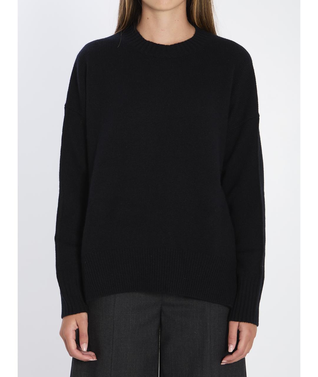 ALLUDE Черный кашемировый джемпер / свитер, фото 2
