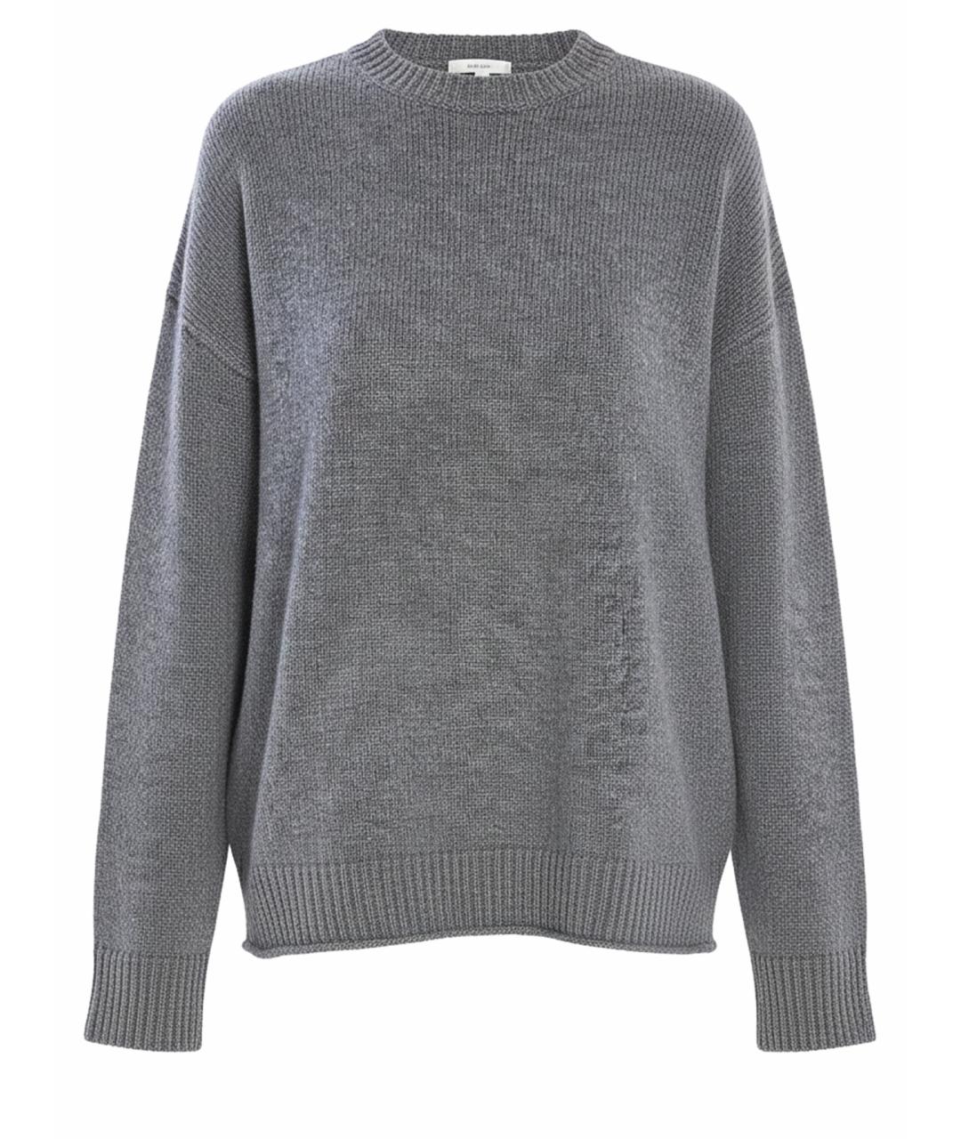 LISA YANG Серый кашемировый джемпер / свитер, фото 1