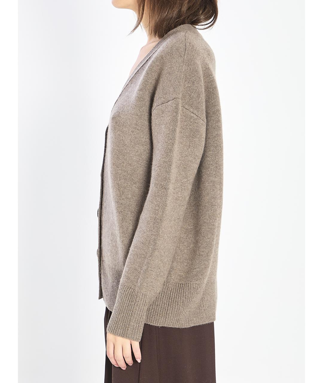 LISA YANG Бежевый кашемировый джемпер / свитер, фото 4