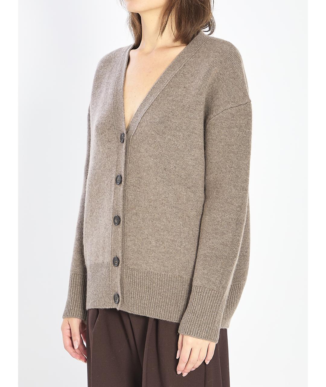 LISA YANG Бежевый кашемировый джемпер / свитер, фото 3