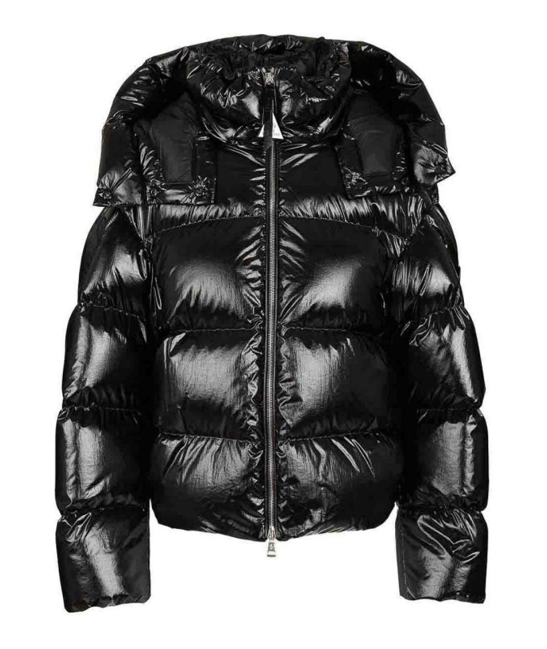 MONCLER Черная полиамидовая куртка, фото 1