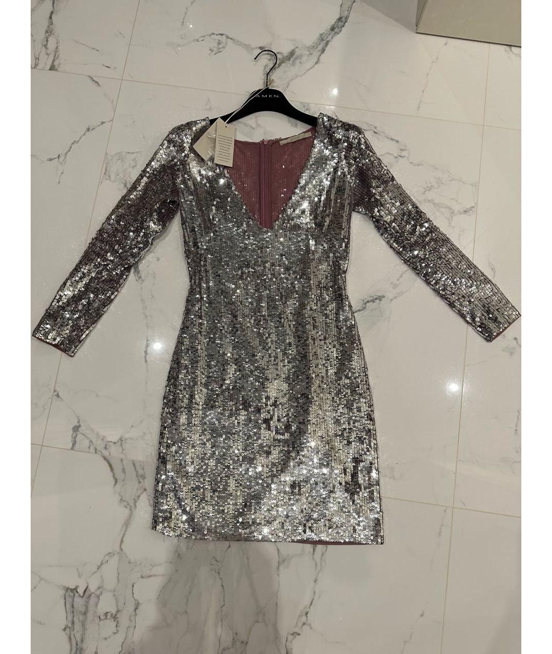 AMEN Антрацитовое вечернее платье, фото 7