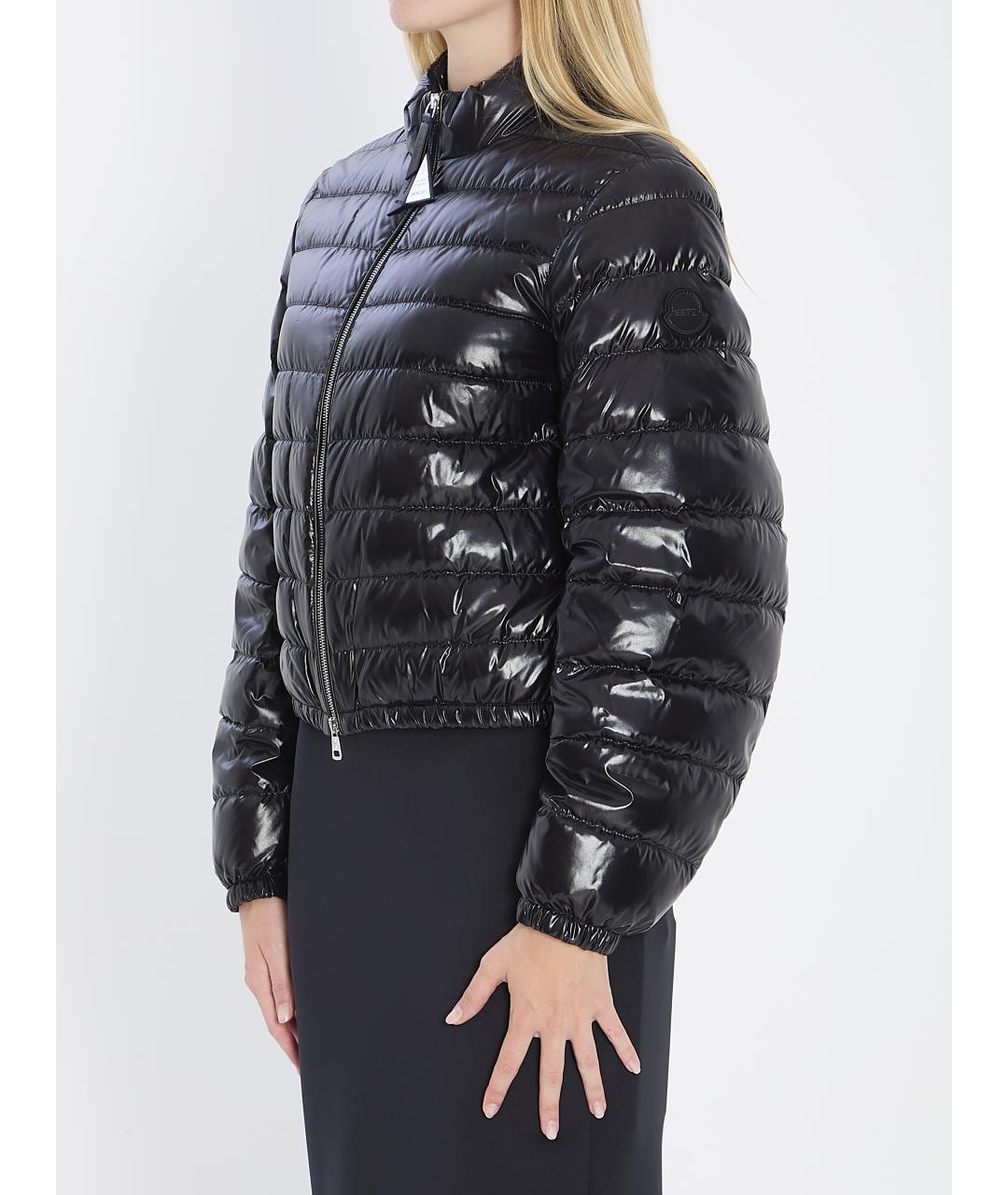 MONCLER Черная полиамидовая куртка, фото 3