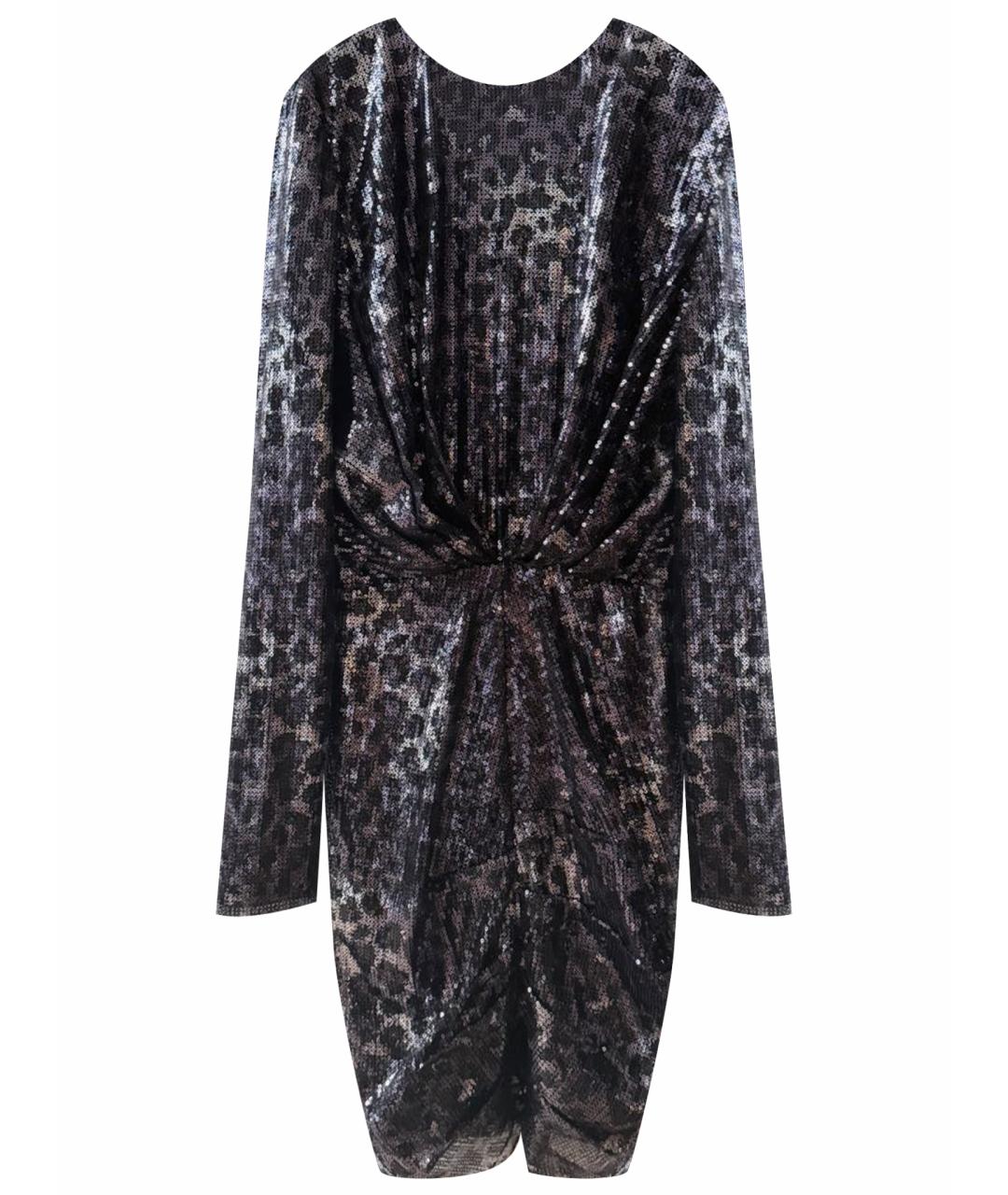 MSGM Фиолетовое вечернее платье, фото 1