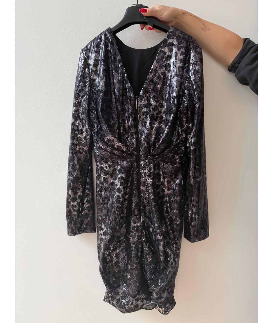 MSGM Фиолетовое вечернее платье, фото 2