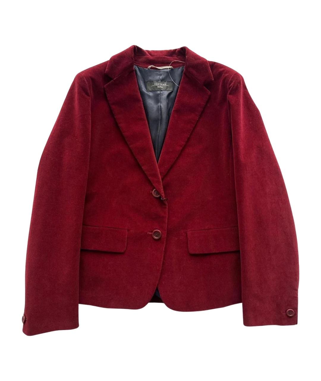 WEEKEND MAX MARA Красный жакет/пиджак, фото 1