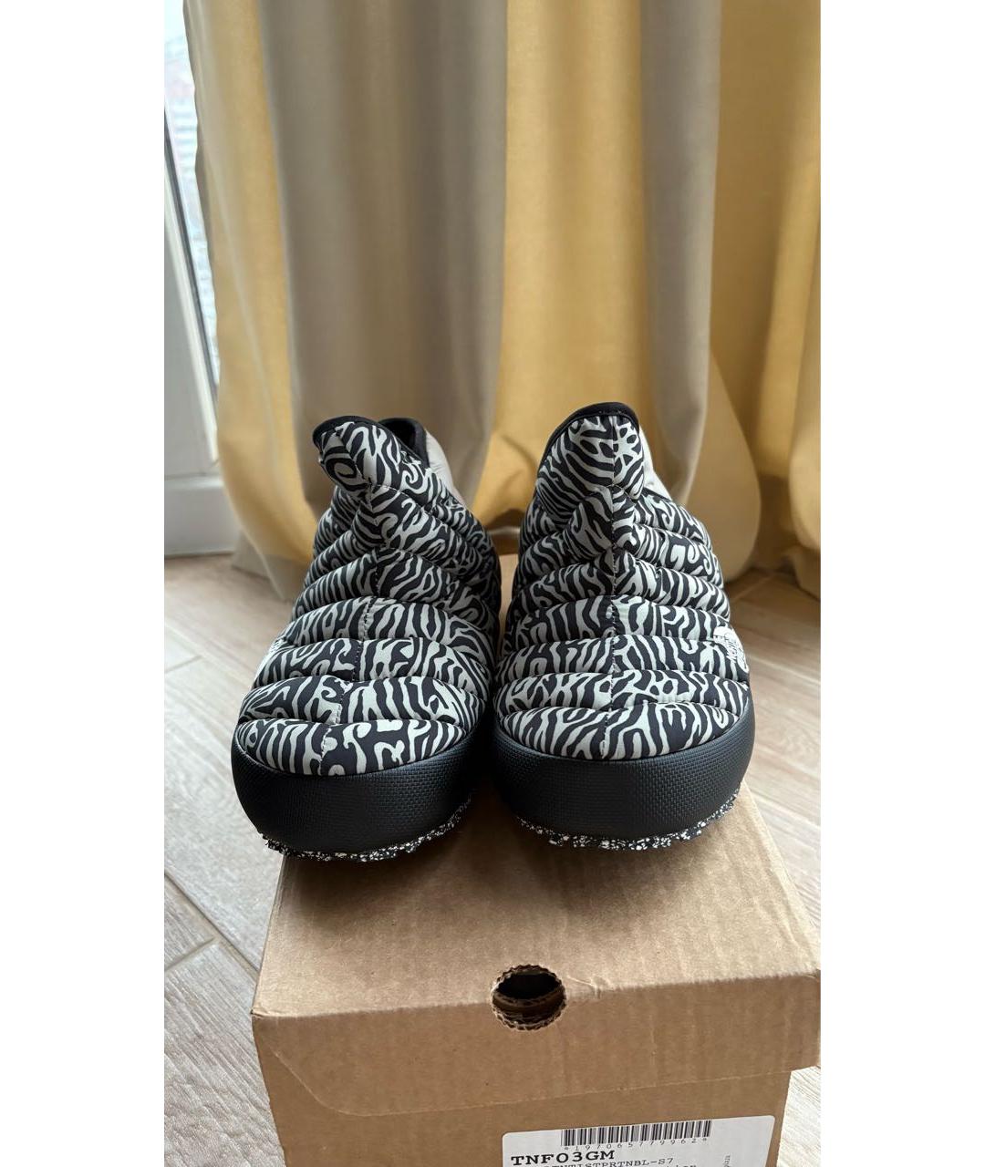 THE NORTH FACE Серые синтетические ботинки, фото 2