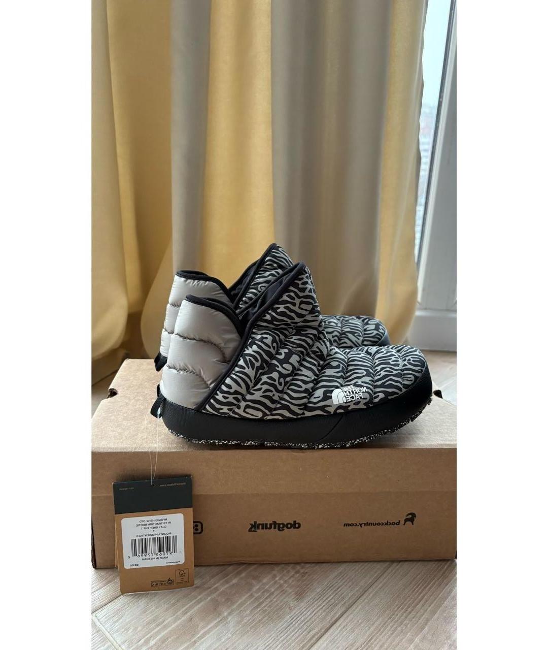 THE NORTH FACE Серые синтетические ботинки, фото 8