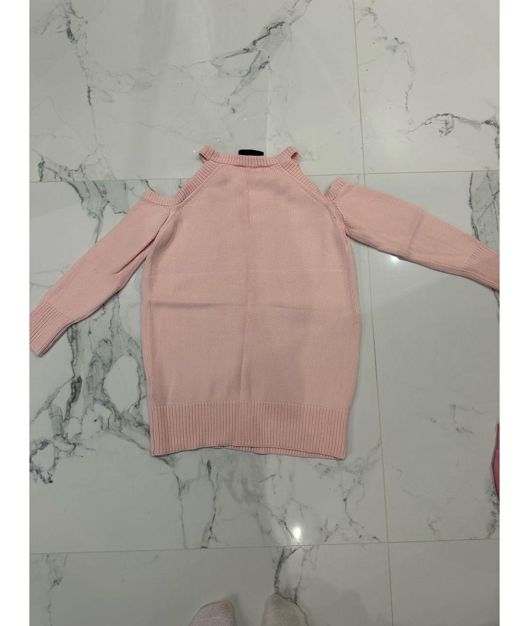 PHILIPP PLEIN Розовый вискозный джемпер / свитер, фото 2