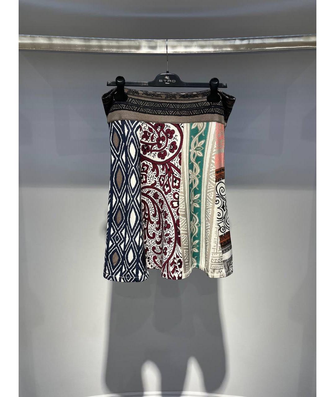 ETRO Мульти юбка миди, фото 3