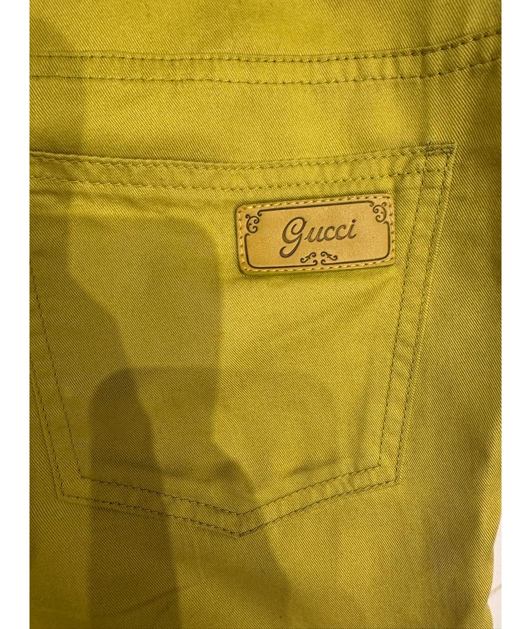 GUCCI Салатовый вискозный комбинезон, фото 2