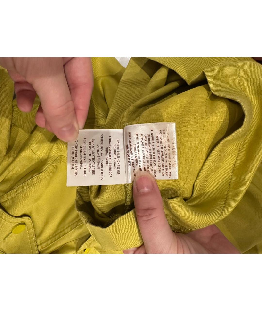 GUCCI Салатовый вискозный комбинезон, фото 3