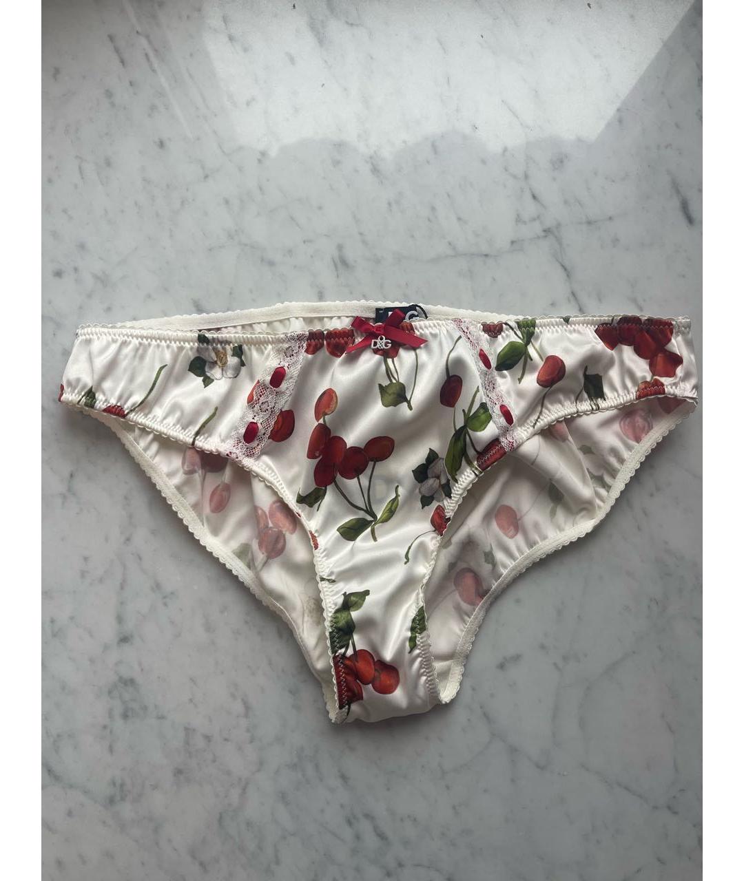 DOLCE&GABBANA Белые трусы, фото 6