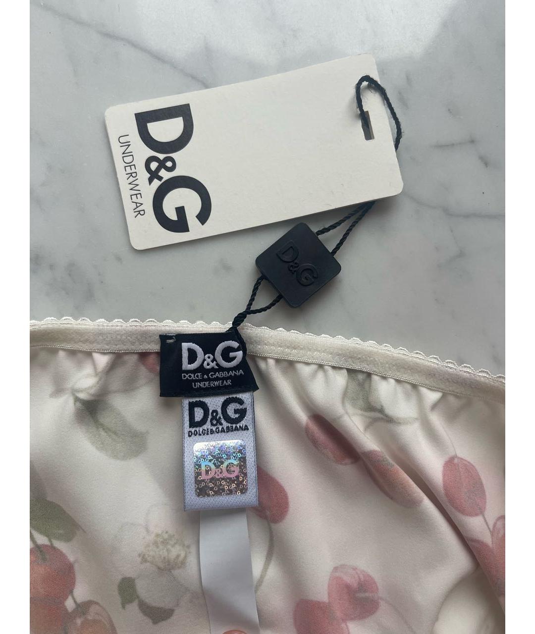 DOLCE&GABBANA Белые трусы, фото 3