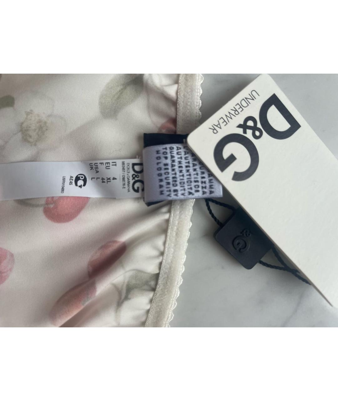 DOLCE&GABBANA Белые трусы, фото 4