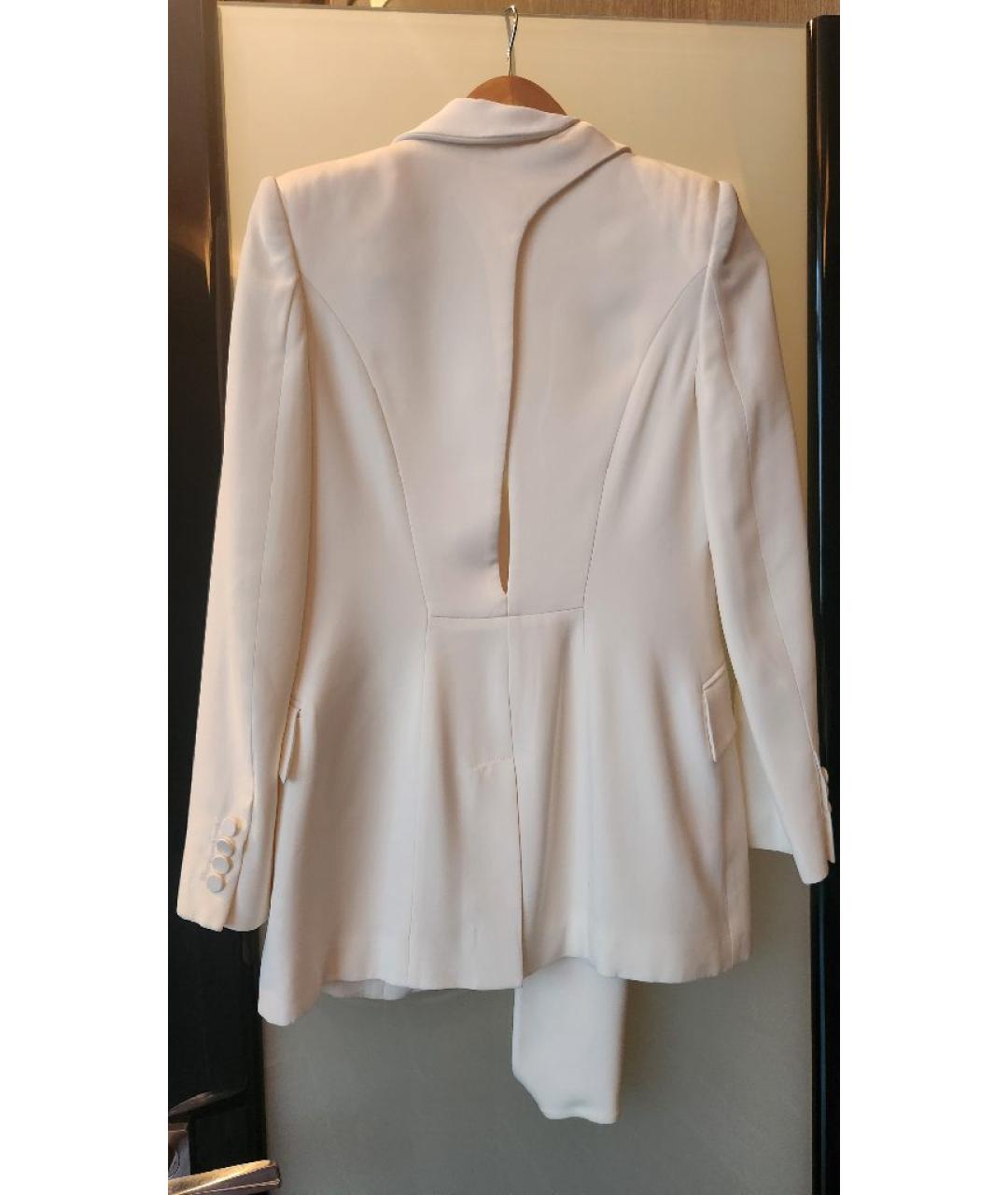 MCQ ALEXANDER MCQUEEN Белый вискозный жакет/пиджак, фото 2