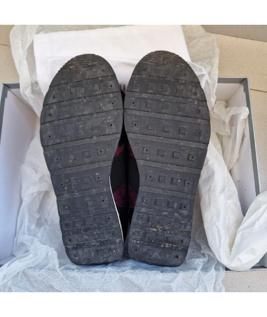 POLLINI Мульти кожаные кроссовки, фото 7