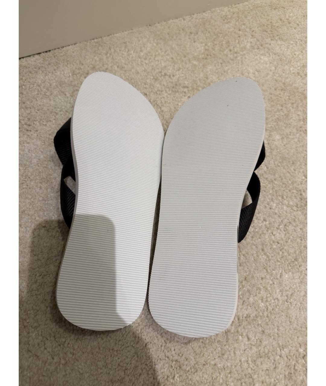 DOLCE&GABBANA Мульти резиновые шлепанцы, фото 5