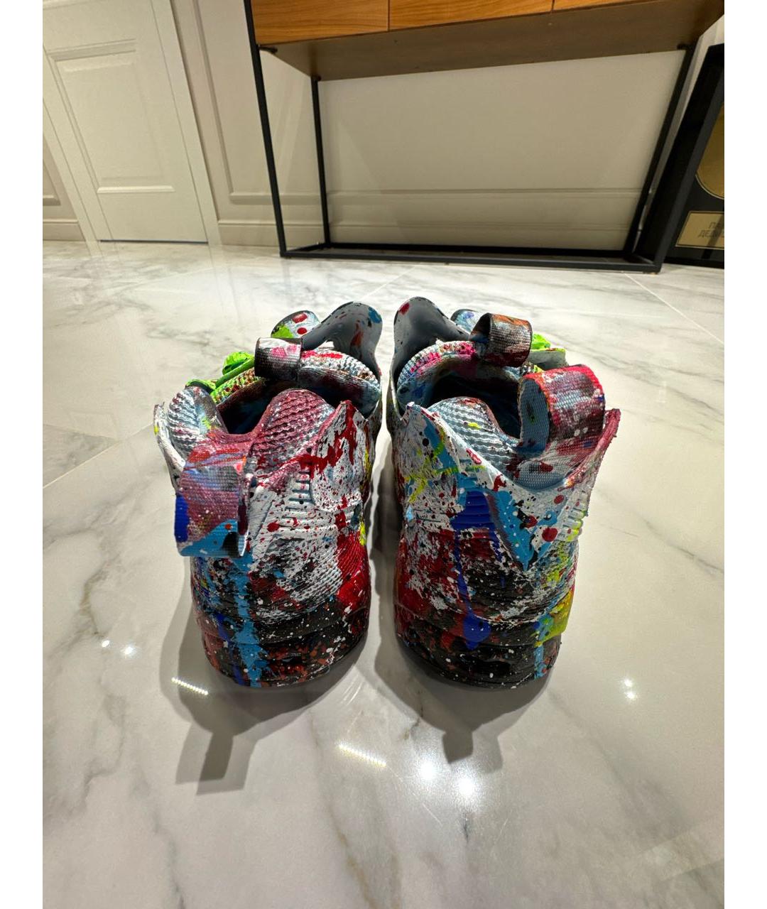VETEMENTS Мульти текстильные кроссовки, фото 4