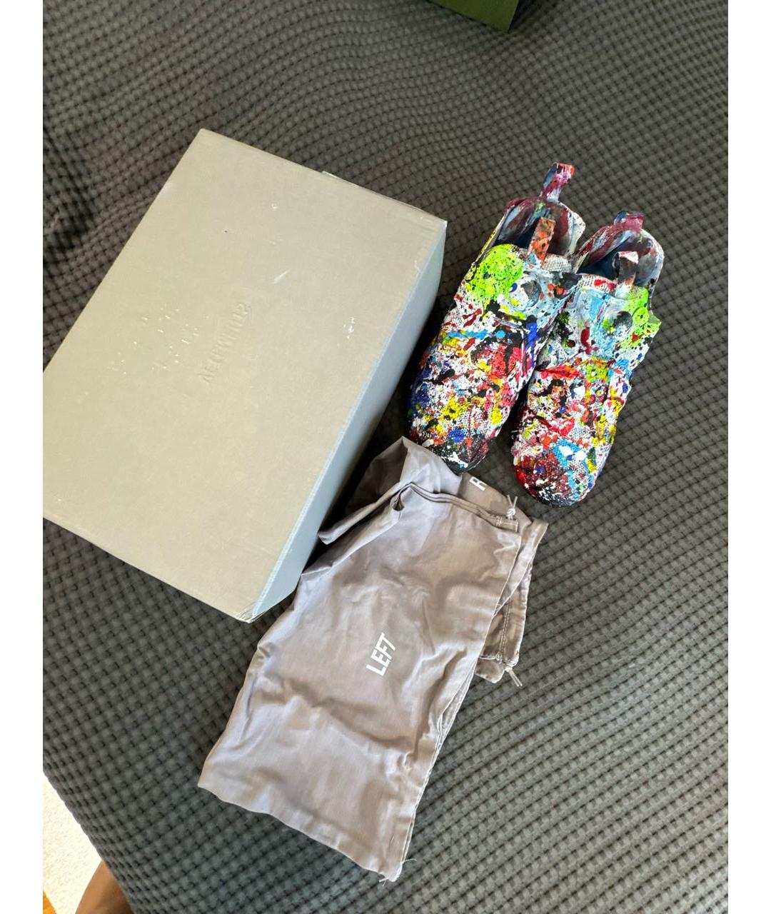 VETEMENTS Мульти текстильные кроссовки, фото 7