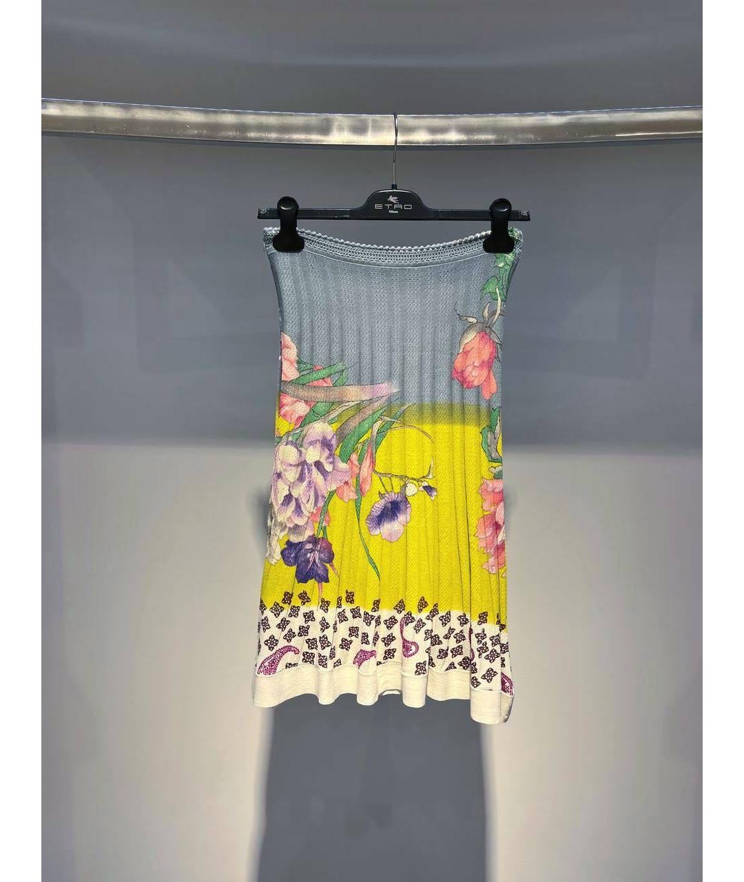 ETRO Мульти юбка миди, фото 3