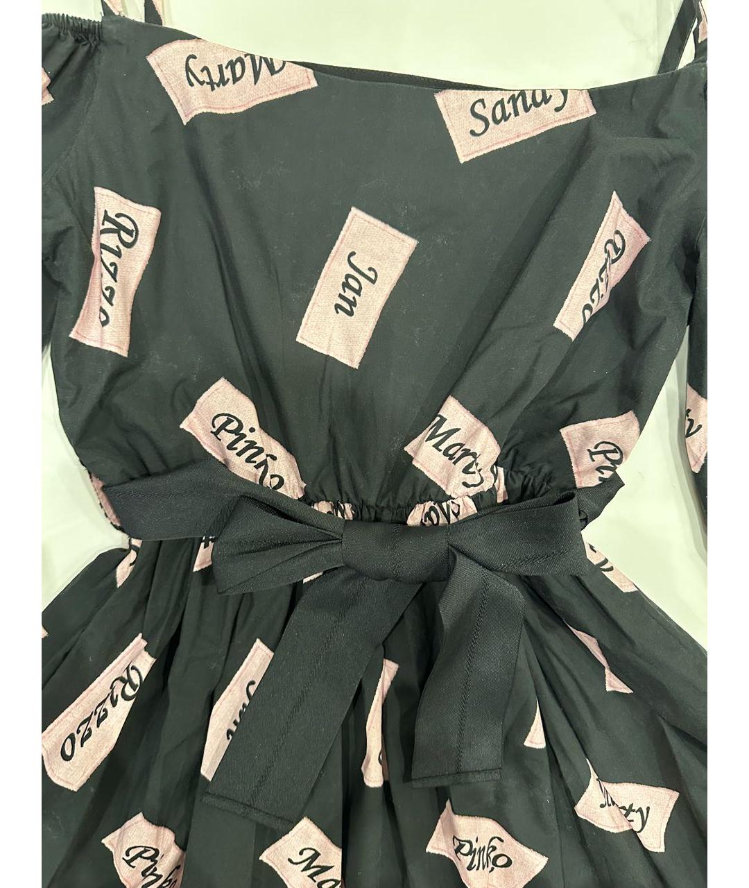 PINKO Черный сарафан, фото 2