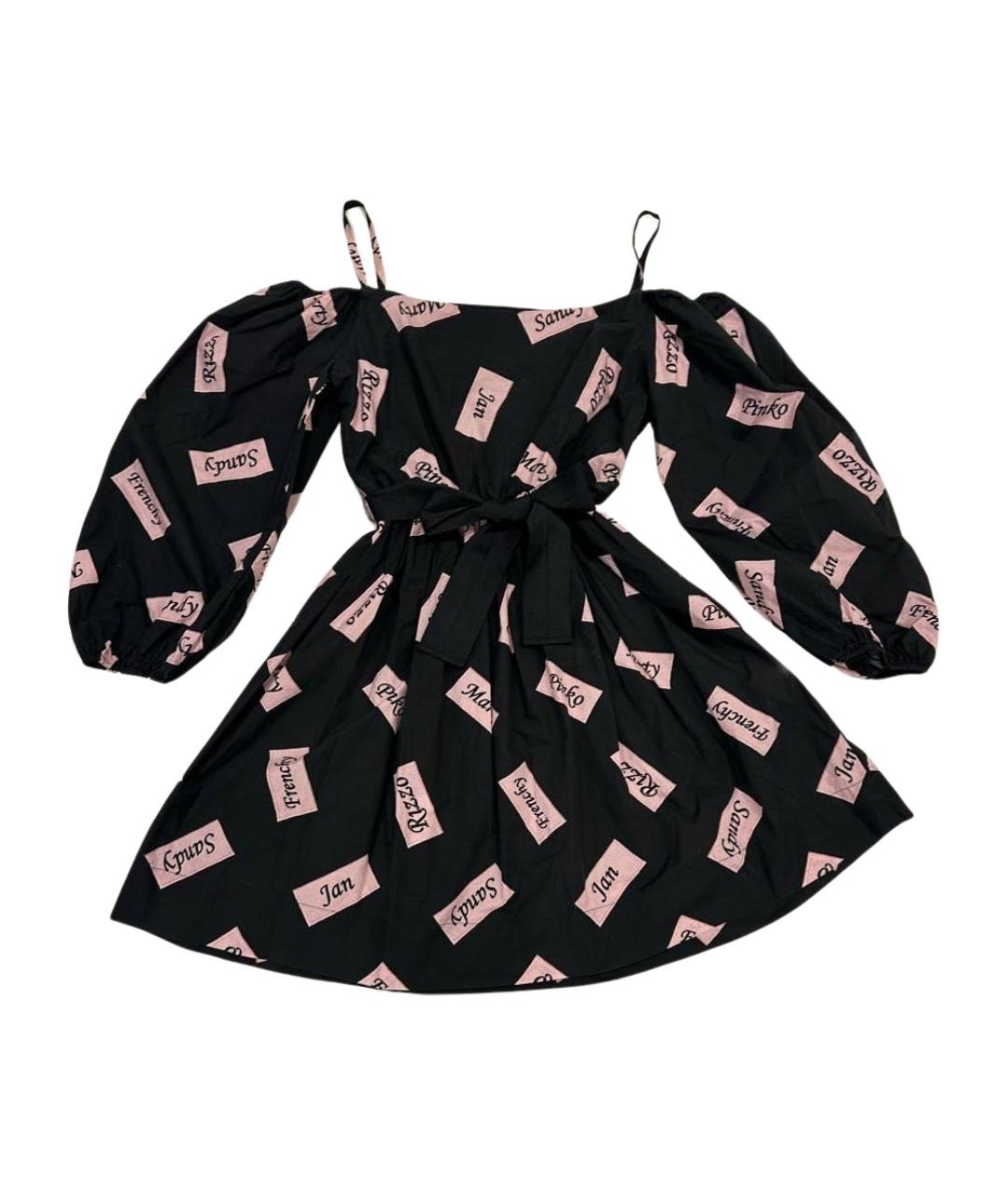 PINKO Черный сарафан, фото 1