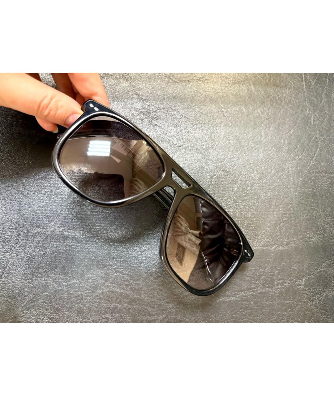 ISABEL MARANT Черные пластиковые солнцезащитные очки, фото 4