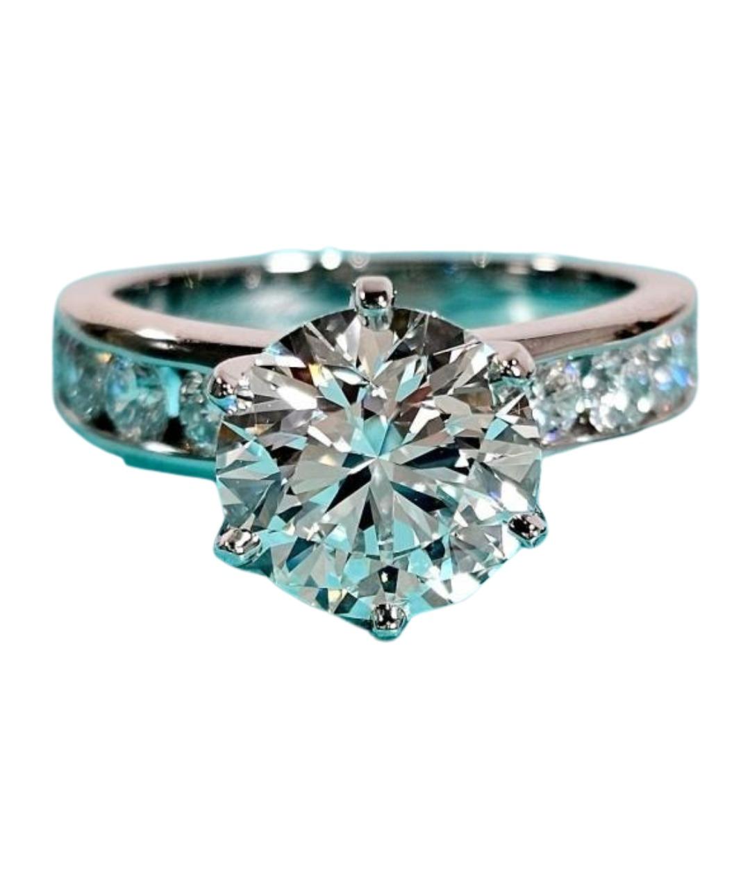 TIFFANY&CO Серебряное платиновое кольцо, фото 1