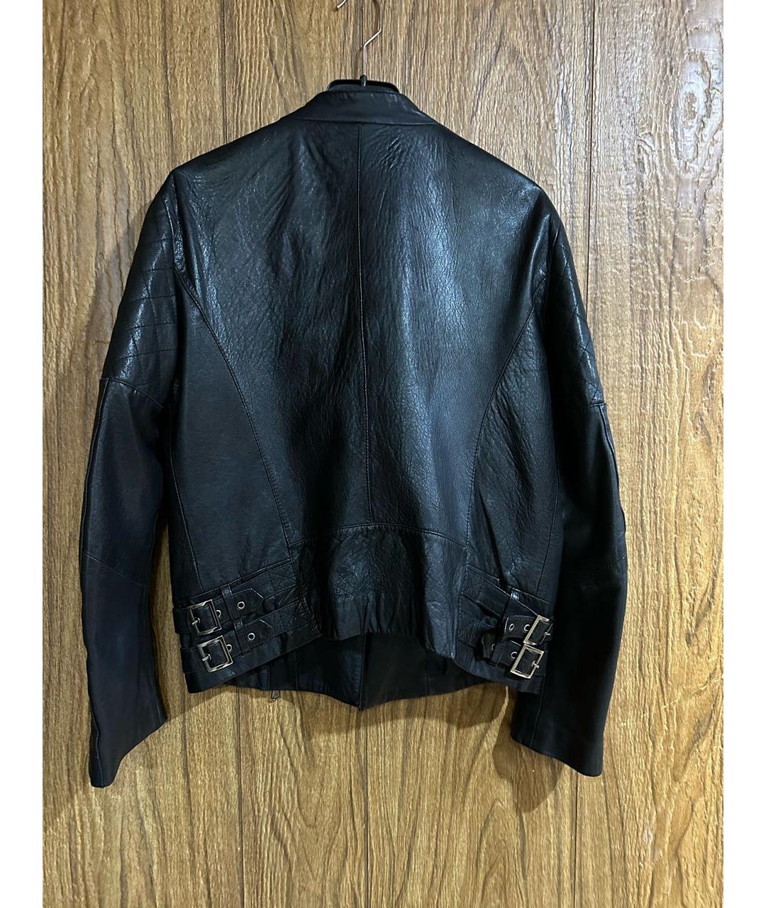 MAX&CO Черная кожаная куртка, фото 2