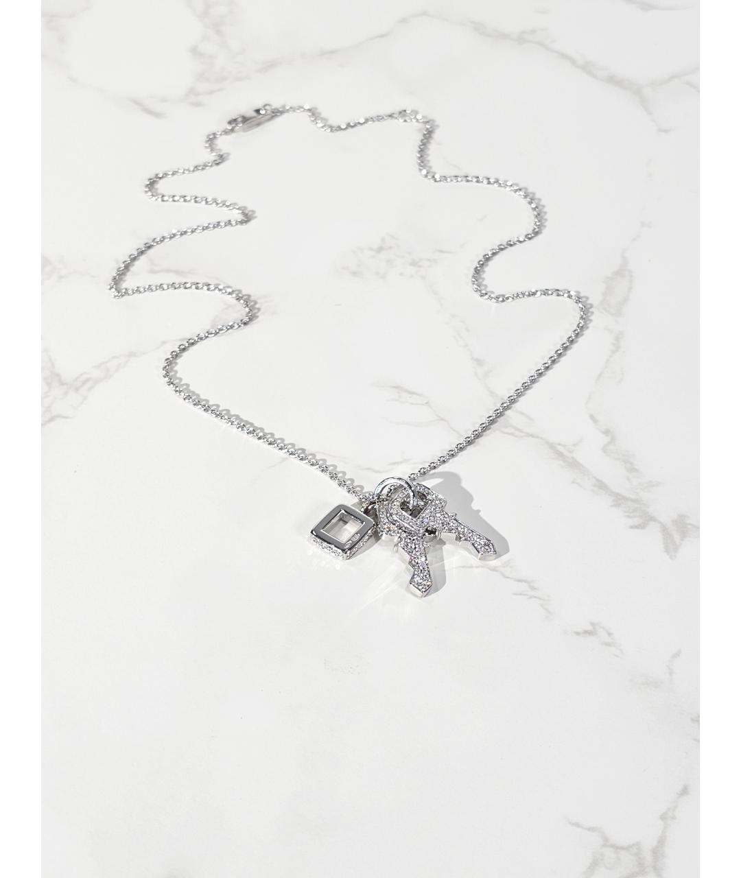 LOUIS VUITTON Серебряное колье из белого золота, фото 3