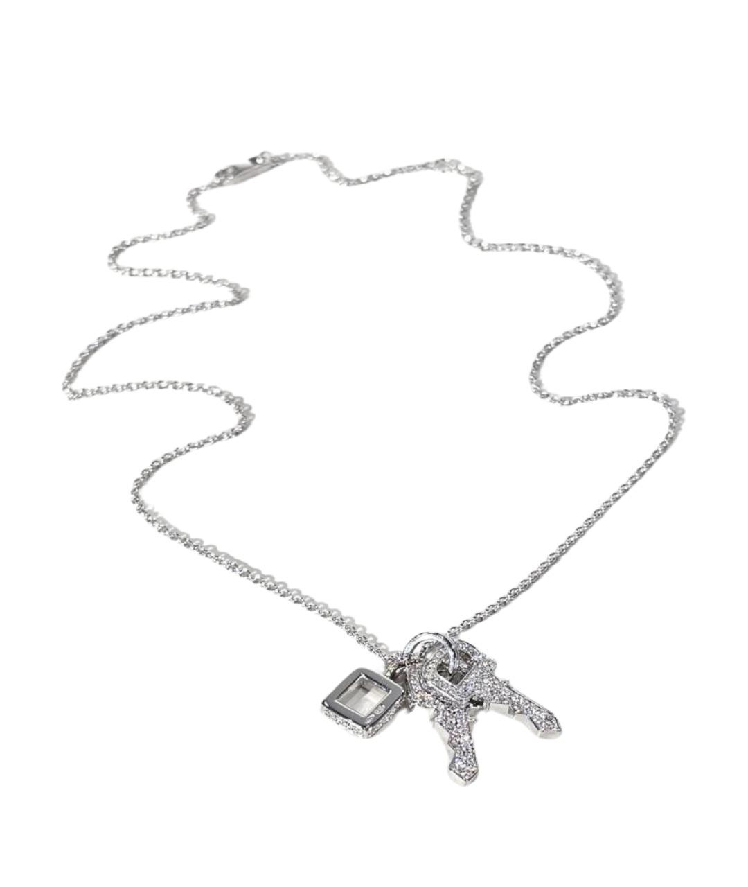 LOUIS VUITTON Серебряное колье из белого золота, фото 1