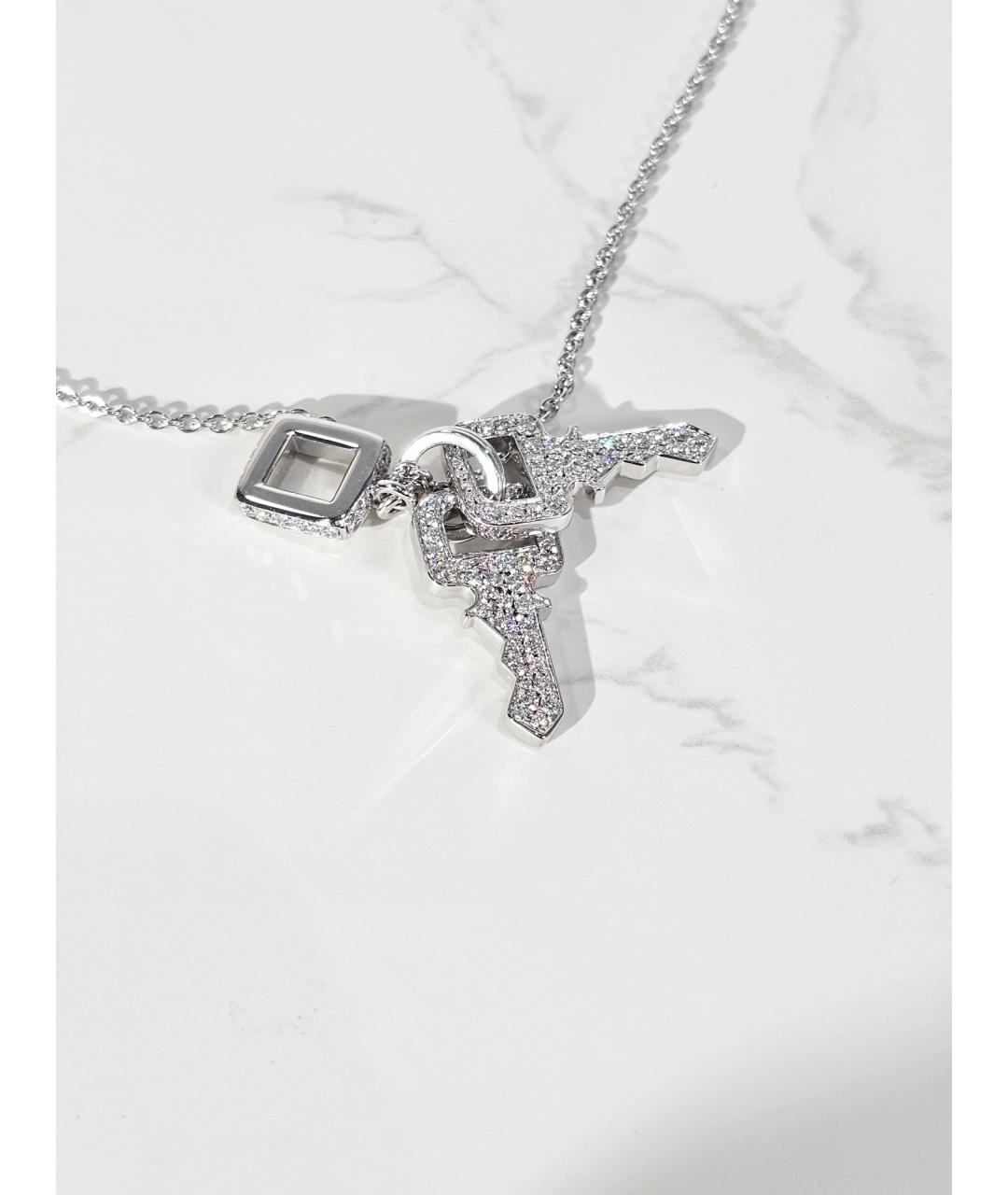 LOUIS VUITTON Серебряное колье из белого золота, фото 2