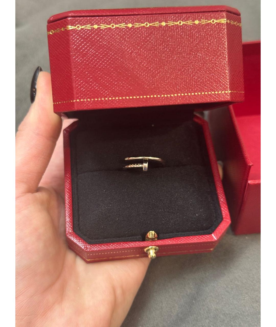 CARTIER Серебряное кольцо из белого золота, фото 4