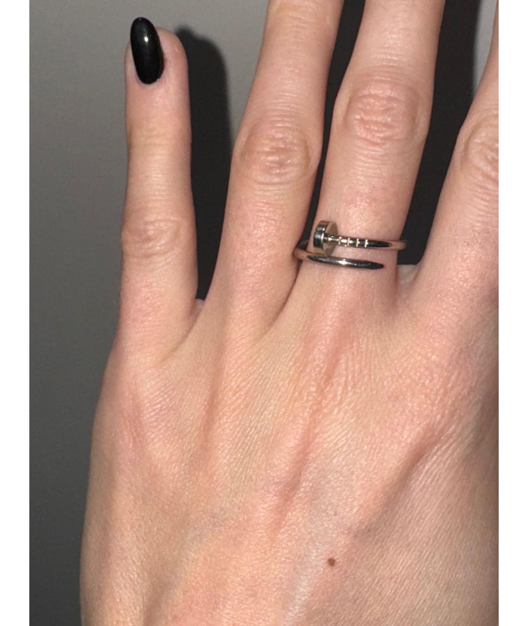 CARTIER Серебряное кольцо из белого золота, фото 5