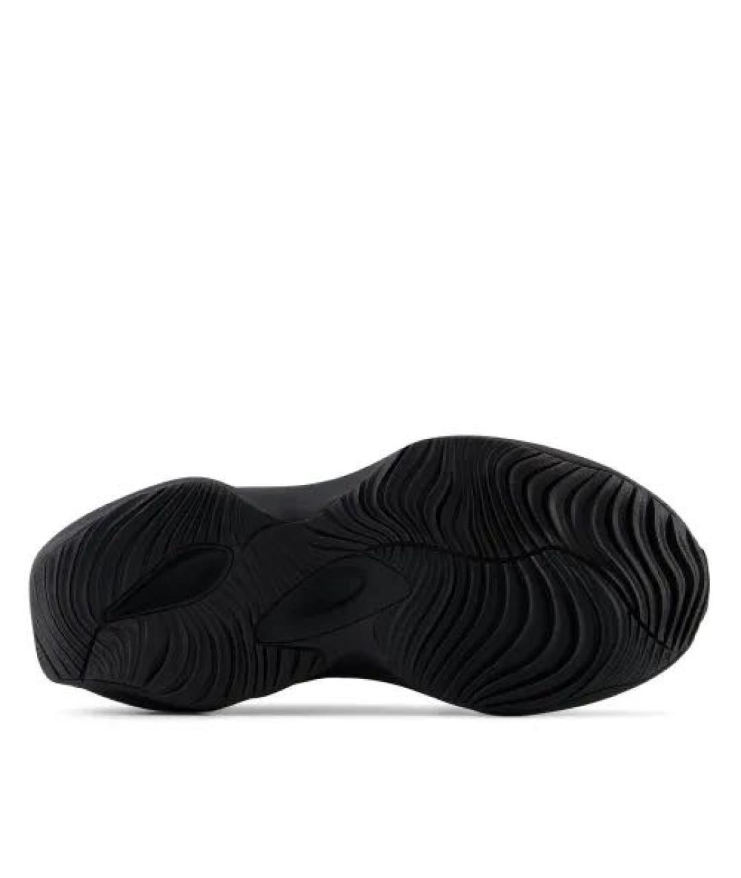 NEW BALANCE Черные текстильные низкие кроссовки / кеды, фото 4