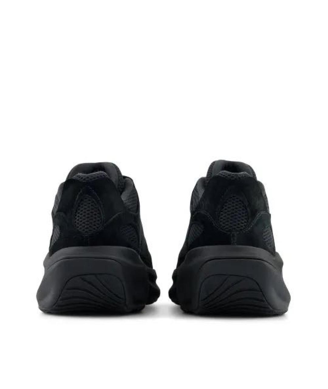 NEW BALANCE Черные текстильные низкие кроссовки / кеды, фото 7