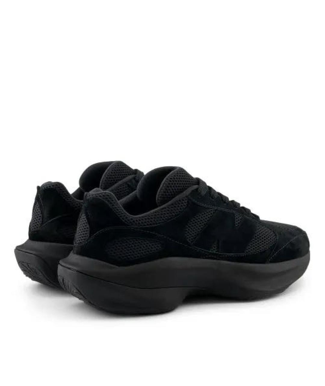 NEW BALANCE Черные текстильные низкие кроссовки / кеды, фото 6