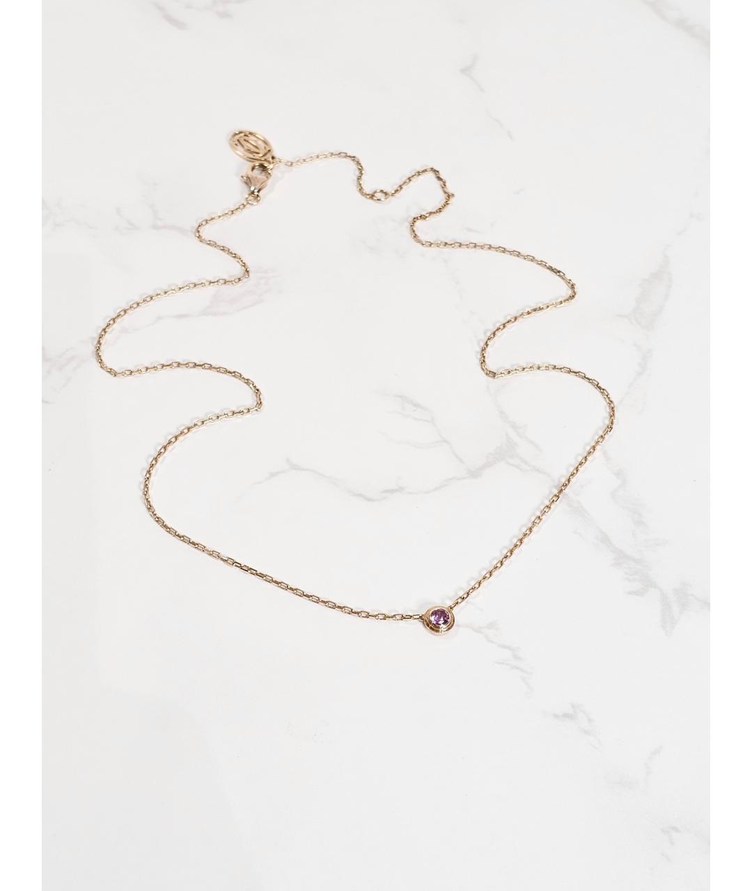 CARTIER Золотое колье из розового золота, фото 4