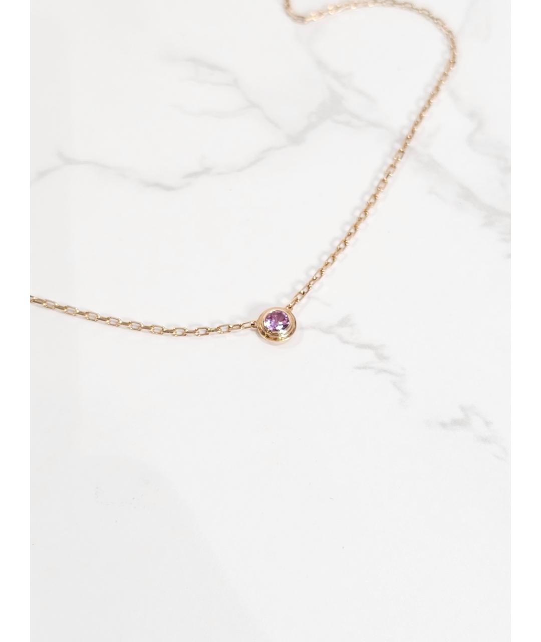 CARTIER Золотое колье из розового золота, фото 2