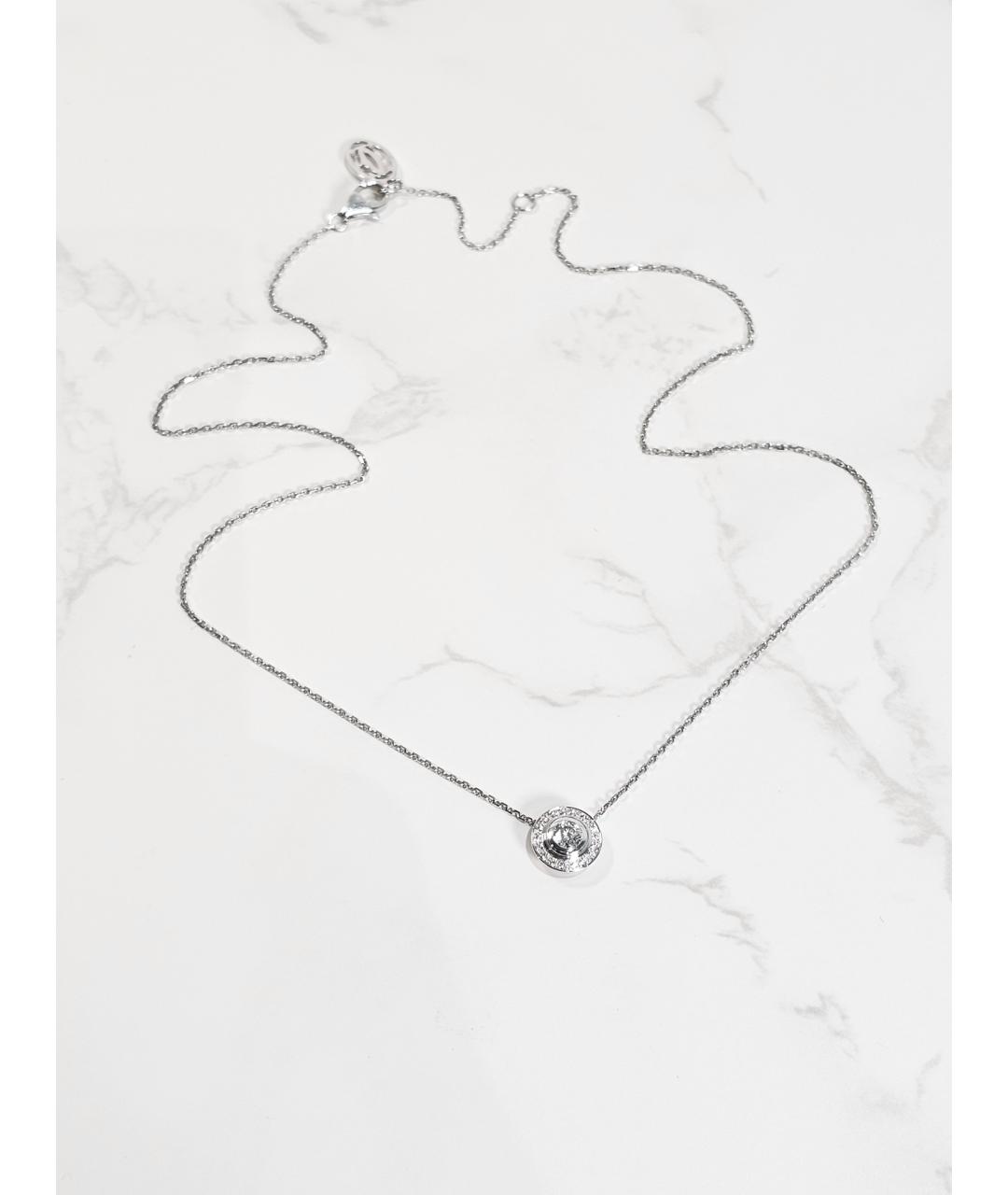 CARTIER Серебряное колье из белого золота, фото 3