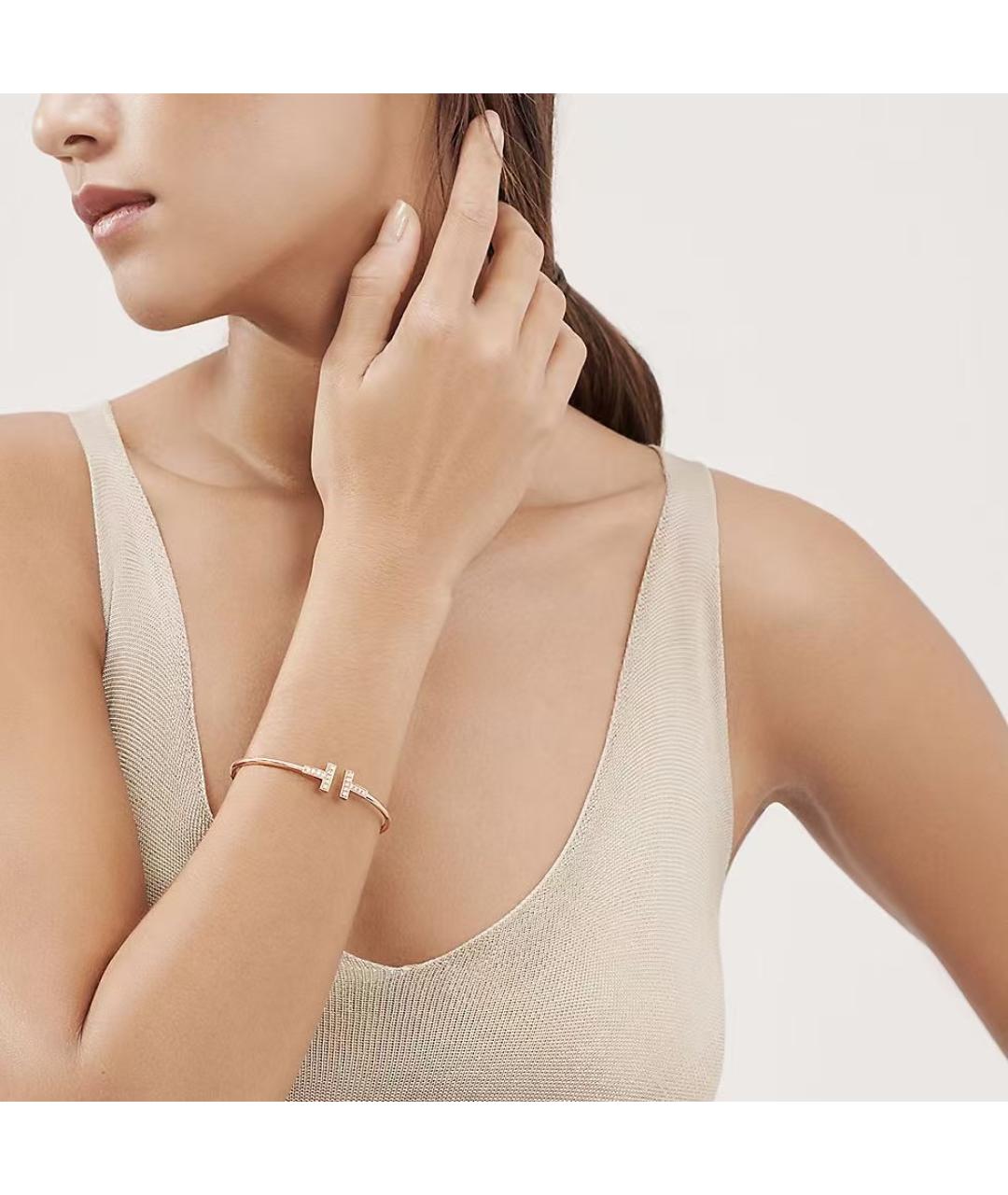 TIFFANY&CO Золотой браслет из розового золота, фото 3