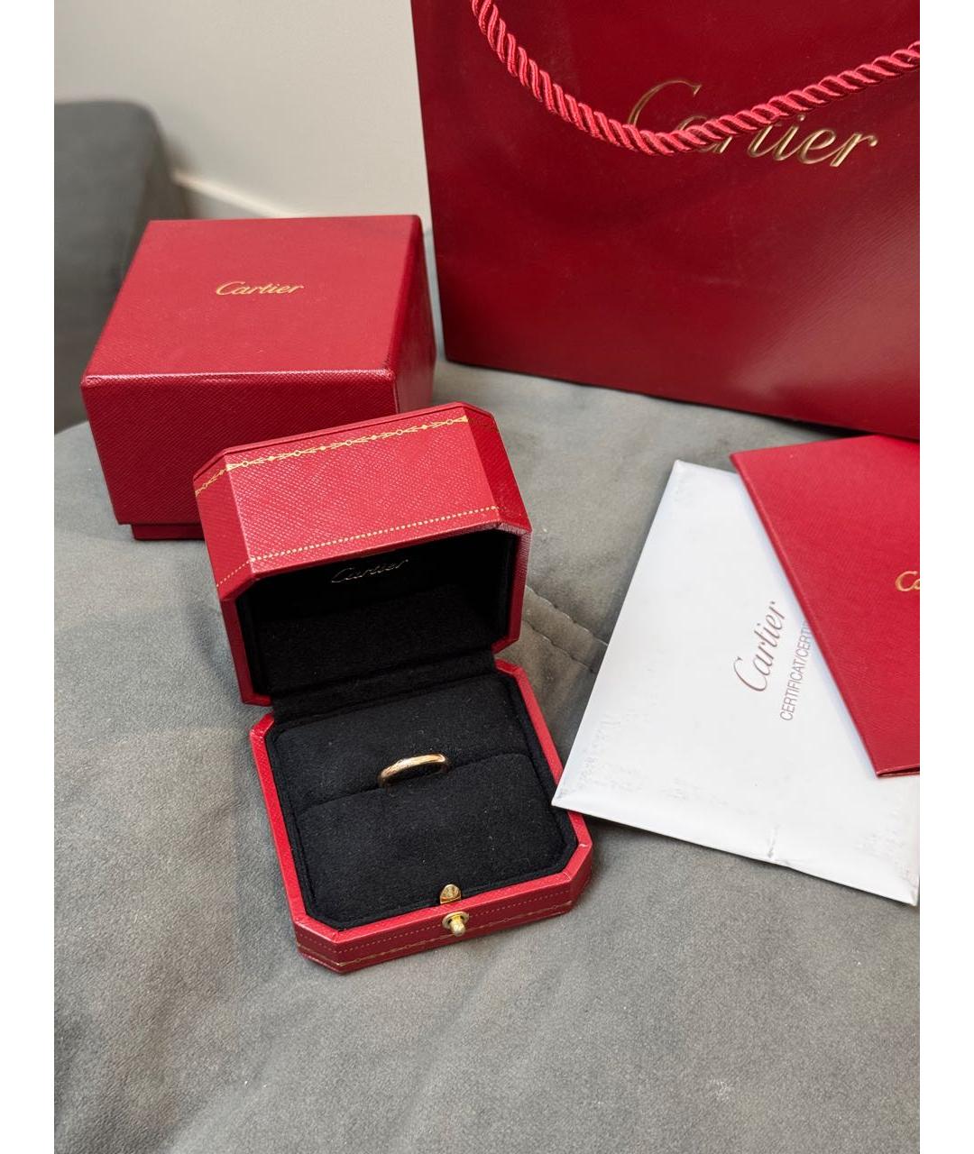 CARTIER Золотое кольцо из розового золота, фото 3