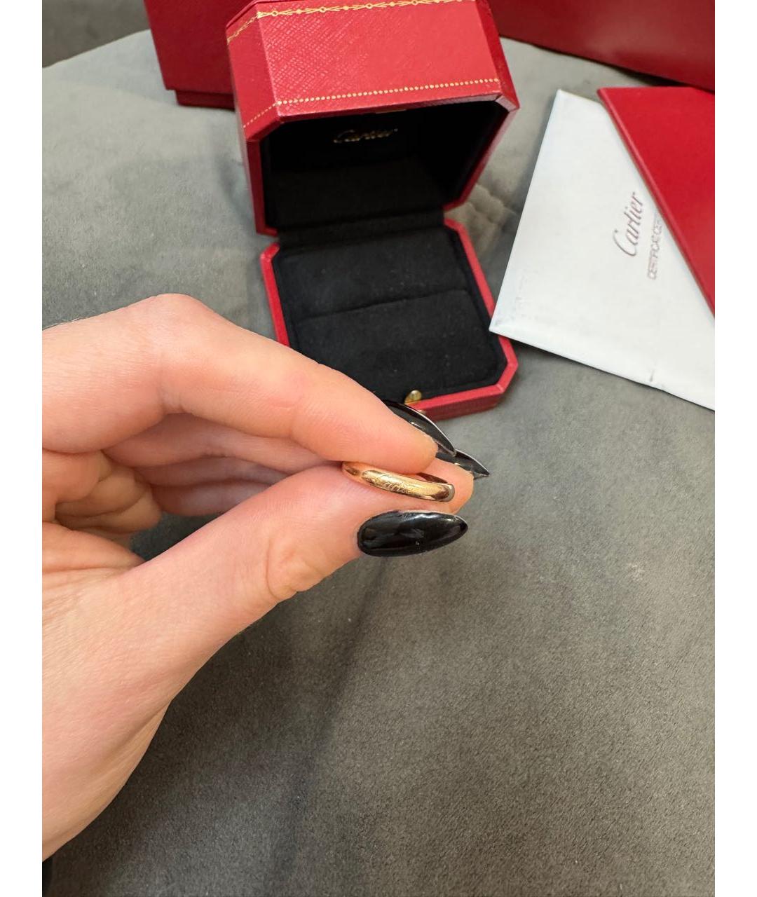 CARTIER Золотое кольцо из розового золота, фото 4