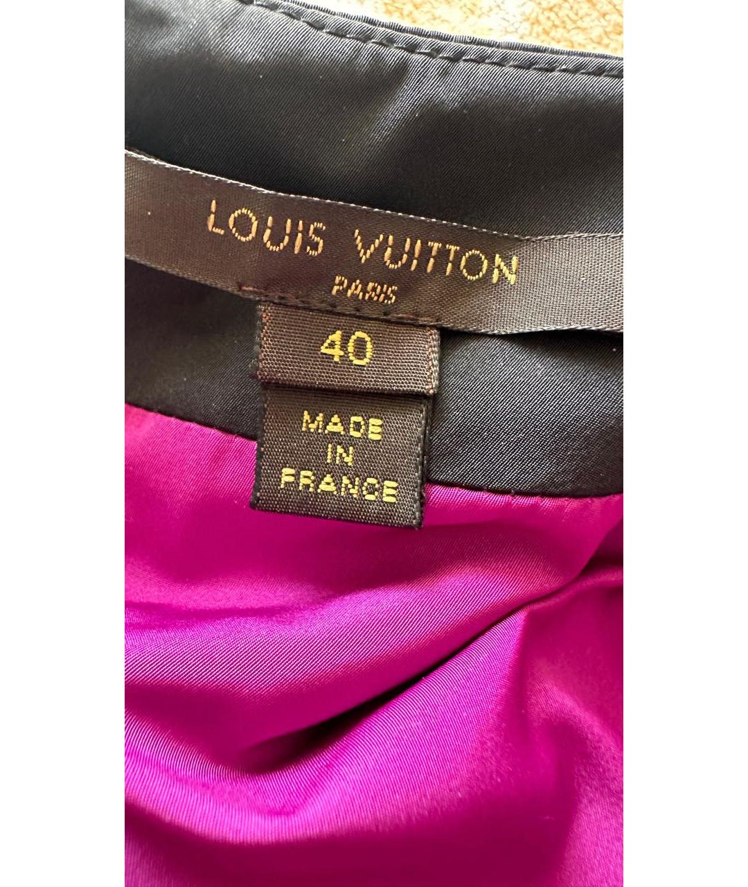 LOUIS VUITTON Розовое полиэстеровое платье, фото 3