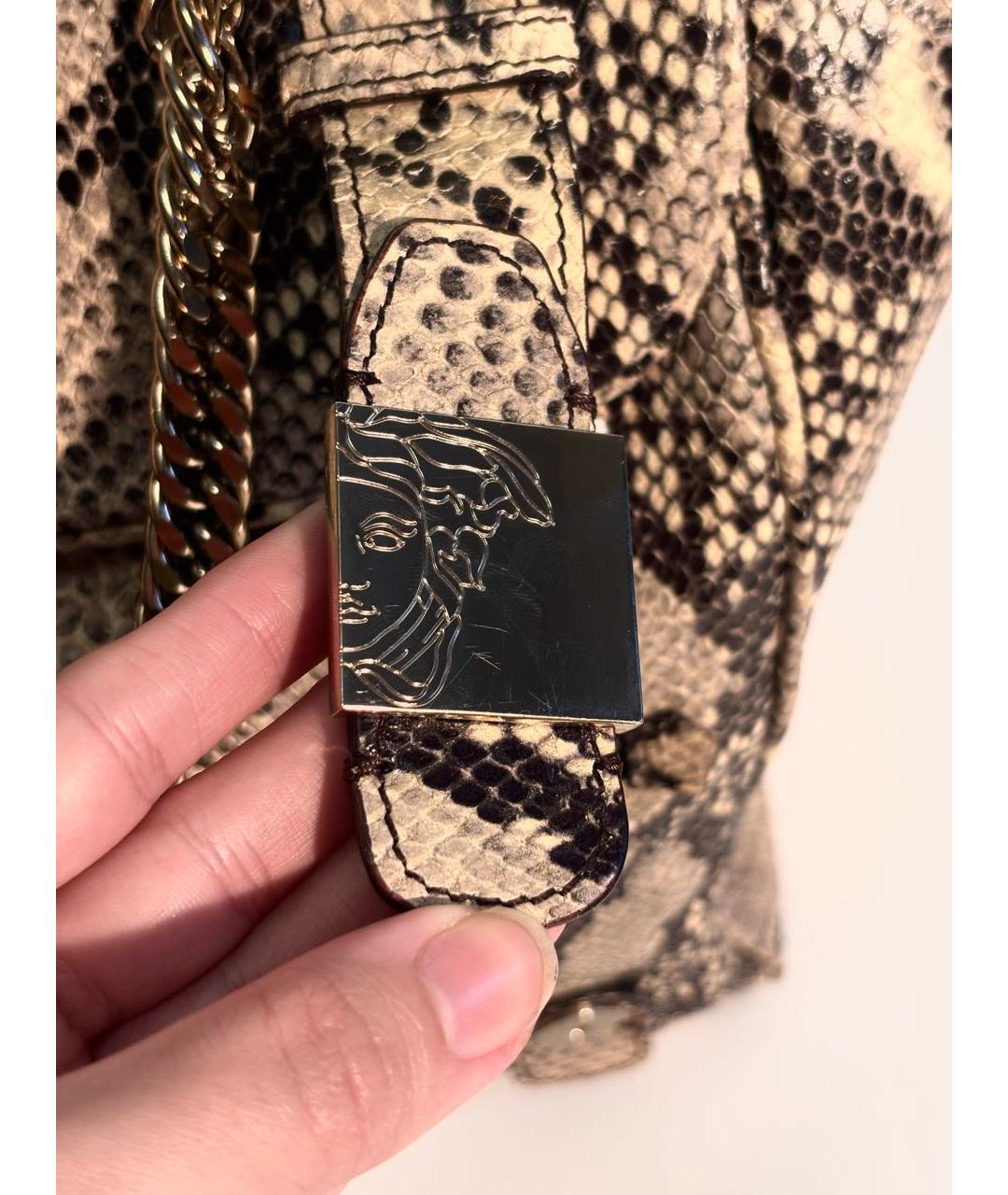 VERSACE COLLECTION Мульти кожаная сумка через плечо, фото 7