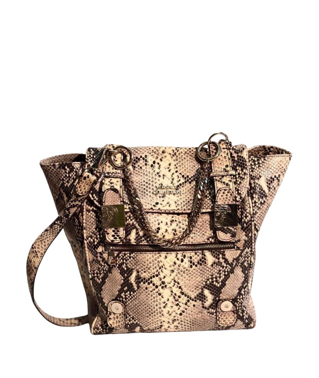 VERSACE COLLECTION Мульти кожаная сумка через плечо, фото 1