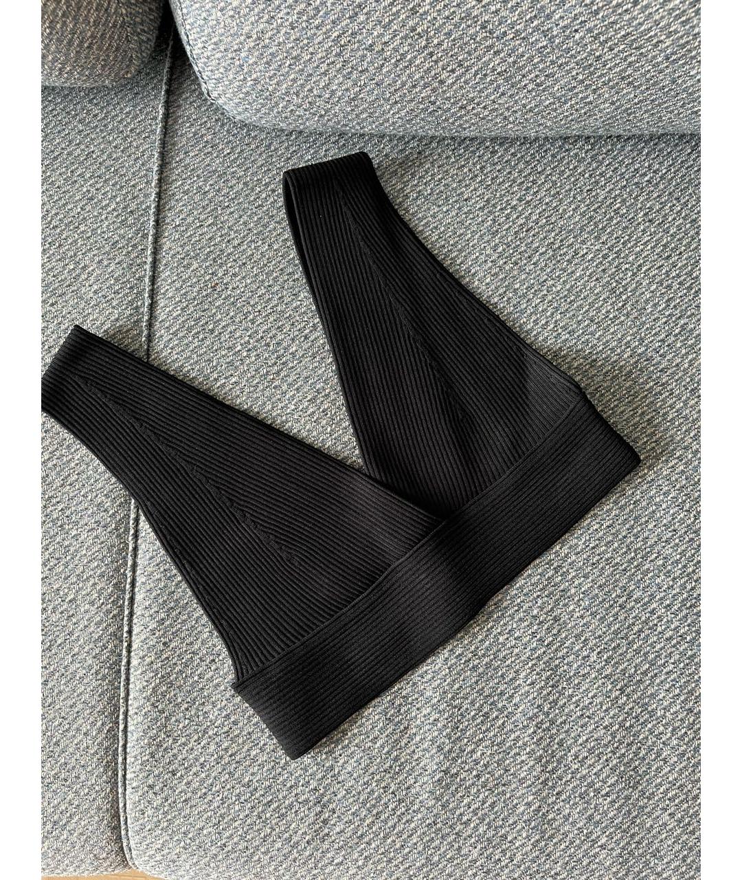 PROENZA SCHOULER Черная вискозная майка, фото 4