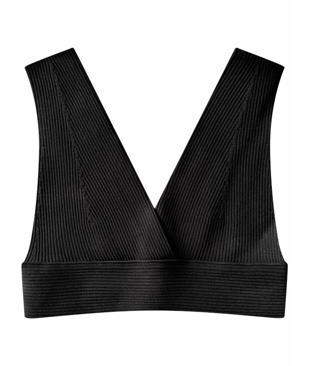 PROENZA SCHOULER Черная вискозная майка, фото 1