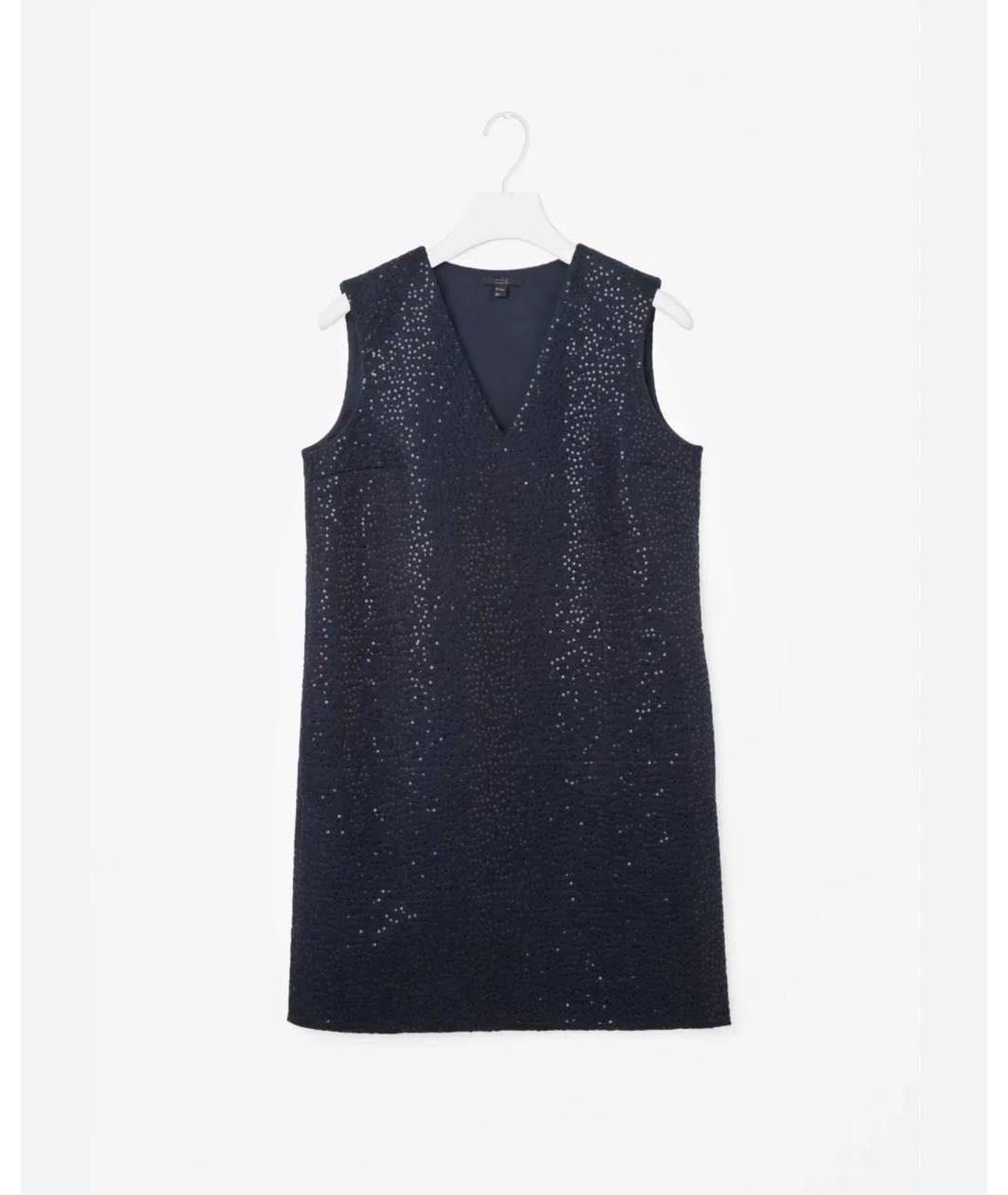 COS Синий шерстяной сарафан, фото 9